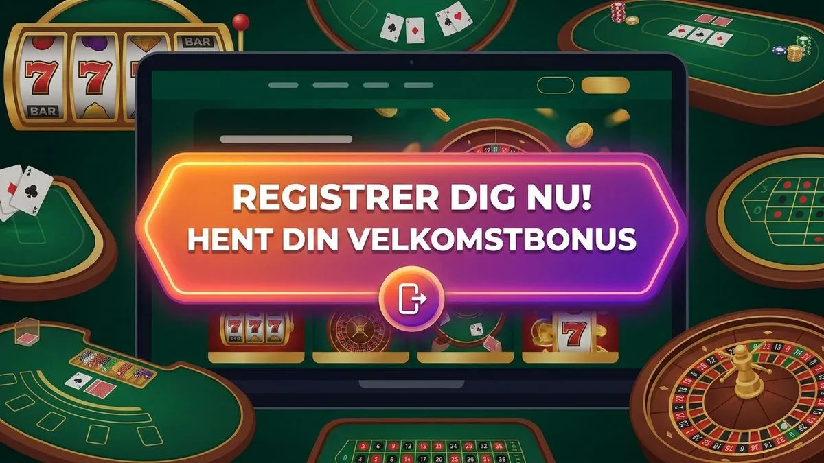 Registrering med bonus