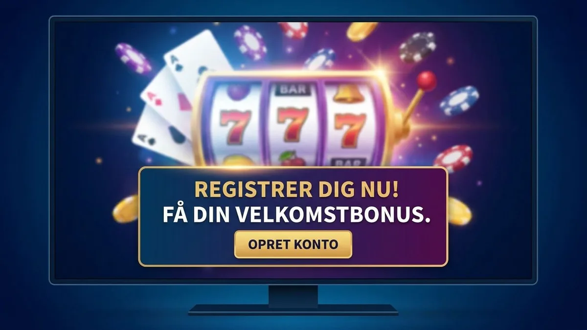 Registrering med bonus
